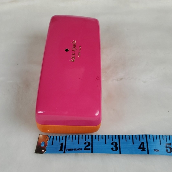 Kate Spade glasses hard  case pink orange - Picture 6 of 6